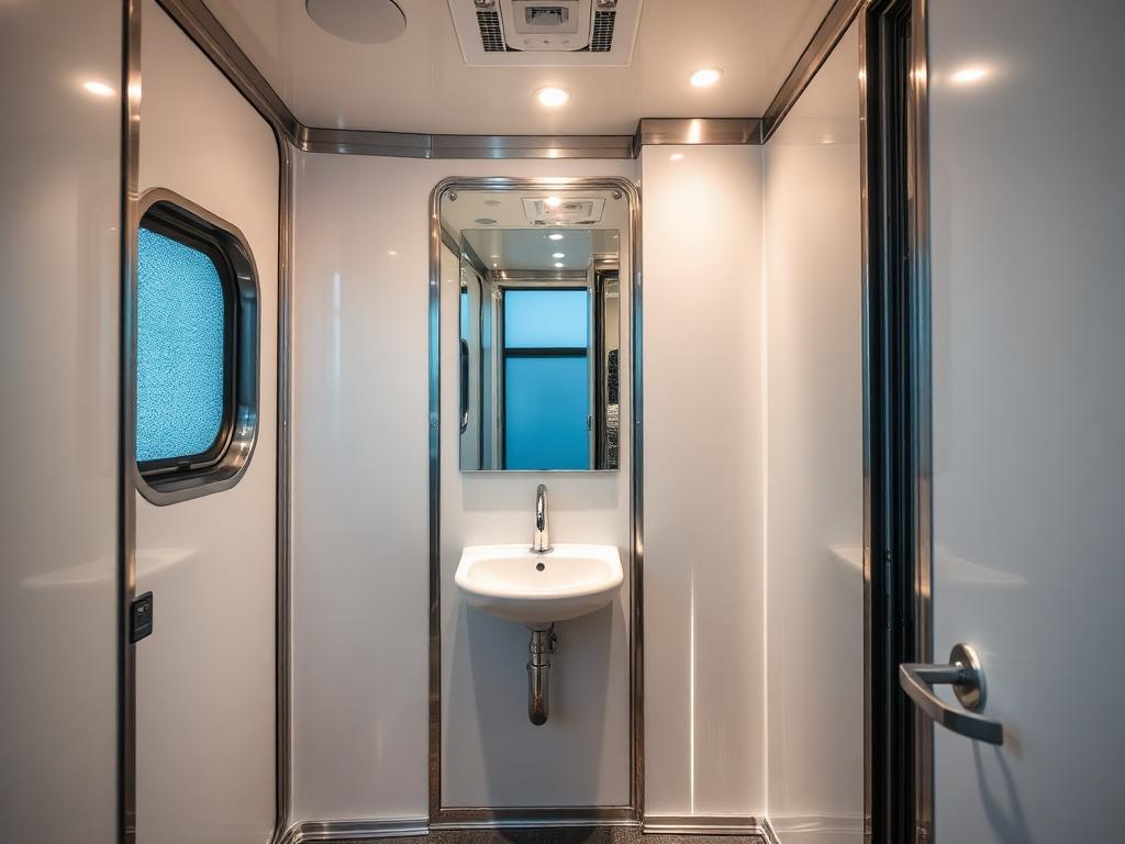 Luxury Restroom Trailers in New Baltimore, MI